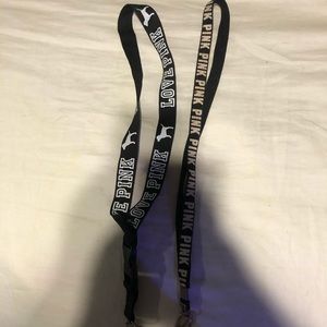 Pink lanyards